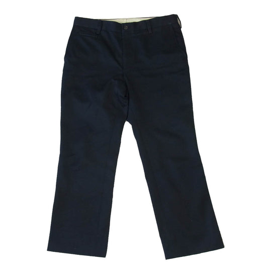The Stylist Japan ザスタイリストジャパン 820-0539-263 コットン スラックス ネイビー系 S【中古】