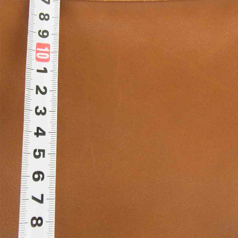 COACH コーチ 9972 オールド レザー クラッチ セカンド バッグ ブラウン系【中古】