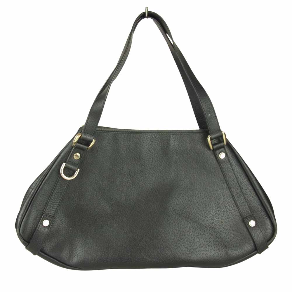 GUCCI グッチ 130736 484514 アビー レザー トート バッグ ブラック系【中古】