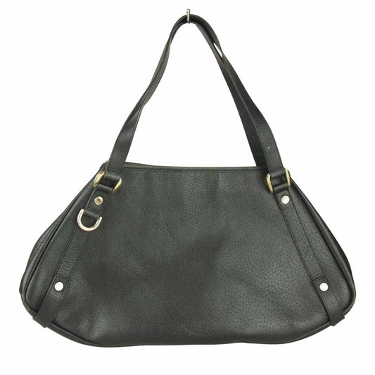 GUCCI グッチ 130736 484514 アビー レザー トート バッグ ブラック系【中古】
