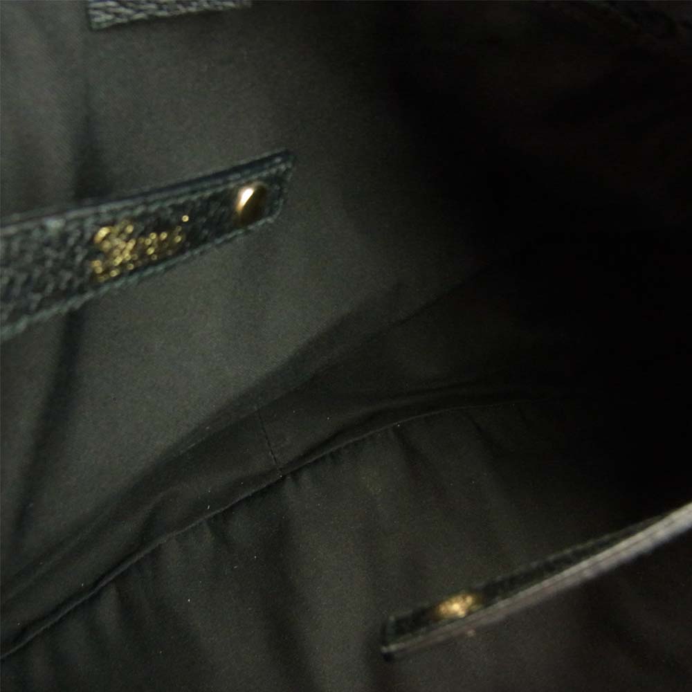 GUCCI グッチ 130736 484514 アビー レザー トート バッグ ブラック系【中古】