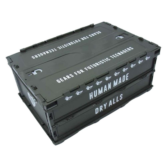 HUMAN MADE ヒューマンメイド CONTAINER 30L オリーブ drab 折りたたみ コンテナ オリーブグリーン系【中古】