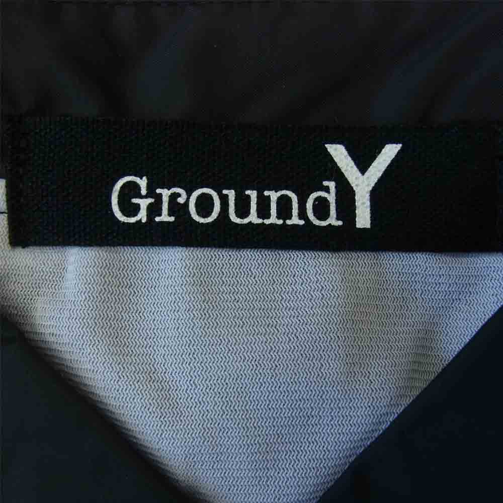 Yohji Yamamoto ヨウジヤマモト GA-J53-600 nylon taffeta GY Logo Coaches Jacket ロゴプリント ナイロン コーチ ジャケット ブラック系 3【新古品】【未使用】【中古】