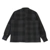ISAMUKATAYAMA BACKLASH イサムカタヤマバックラッシュ 1960-01 ISAMUKATAYAMA ウール チェック ストレッチ シャツ ブラック系 M【新古品】【未使用】【中古】