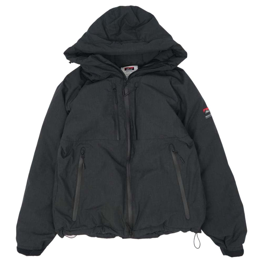 NANGA ナンガ Magic stick マジックスティック Aurora's down jacket MS オーロラ ダウン ジャケット ブラック系 L【中古】