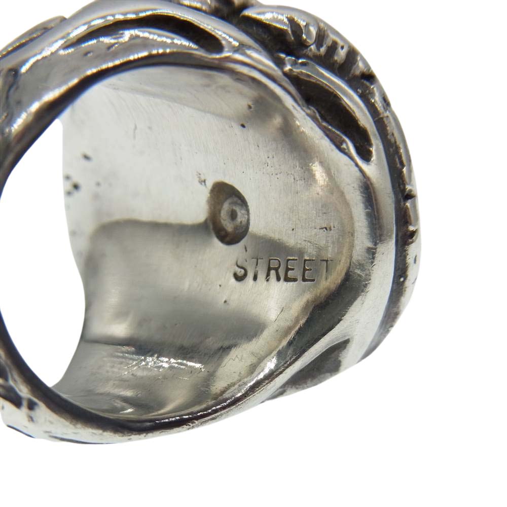 ALEX STREETER アレックスストリーター ニュー エンジェルハート リング シルバー系 レッド系 表記無し【中古】
