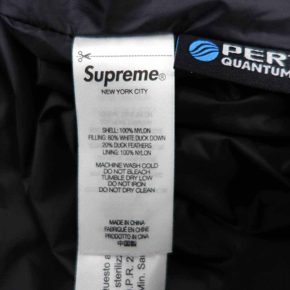 Supreme シュプリーム 20AW HOODED DOWN JACKET フード ダウン ジャケット ブラック系 S【極上美品】【中古】
