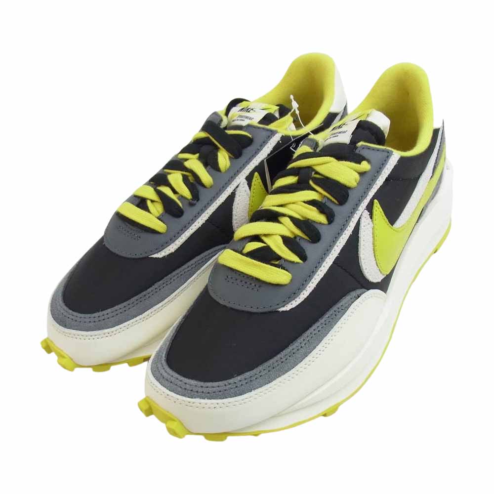 NIKE ナイキ DJ4877 001 Sacai UNDERCOVER LD Waffle Bright Citron サカイ アンダーカバー ワッフル ブラック系 イエロー系 27㎝【新古品】【未使用】【中古】