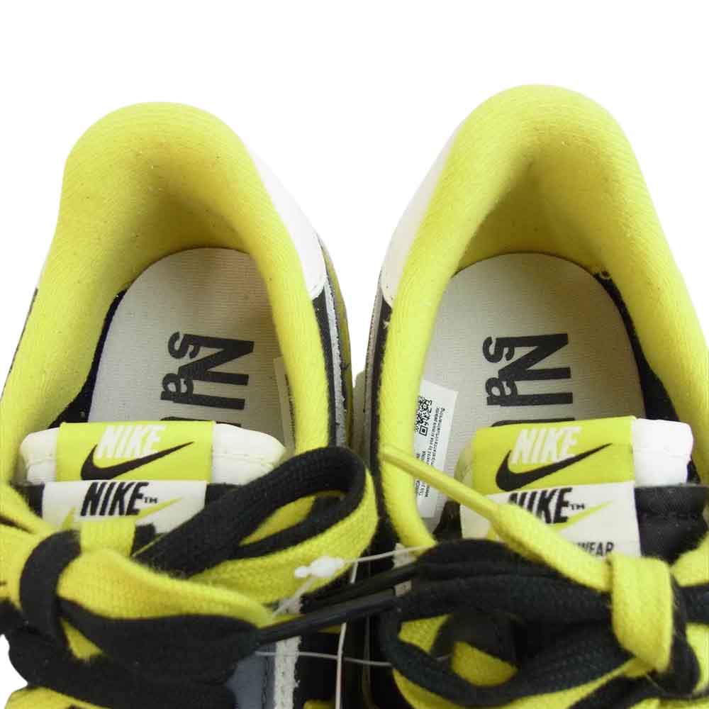 NIKE ナイキ DJ4877 001 Sacai UNDERCOVER LD Waffle Bright Citron サカイ アンダーカバー ワッフル ブラック系 イエロー系 27㎝【新古品】【未使用】【中古】