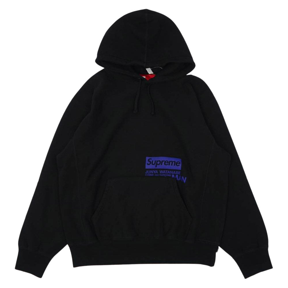 Supreme シュプリーム 未使用品 JUNYA WATANABE CDG MAN Hooded Sweatshirt ジュンヤワタナベ コムデギャルソン パーカー ブラック系 L【極上美品】【中古】