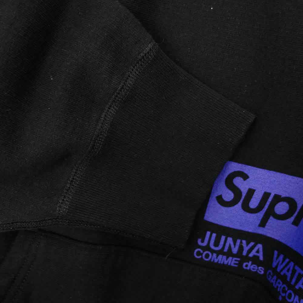 Supreme シュプリーム 未使用品 JUNYA WATANABE CDG MAN Hooded Sweatshirt ジュンヤワタナベ コムデギャルソン パーカー ブラック系 L【極上美品】【中古】