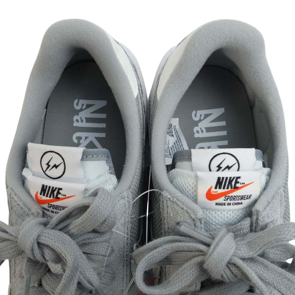 NIKE ナイキ DH2684 001 Sacai × FragmentDesign LD WAFFLE GREY サカイ フラグメント ワッフル グレー系 27㎝【新古品】【未使用】【中古】