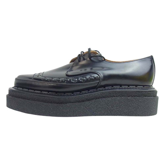 Sacai サカイ 未使用品 George Cox 21-02648M Double Sole Gibson 7 ジョージコックス ダブルソール ギブソン ブラック系 7【極上美品】【中古】