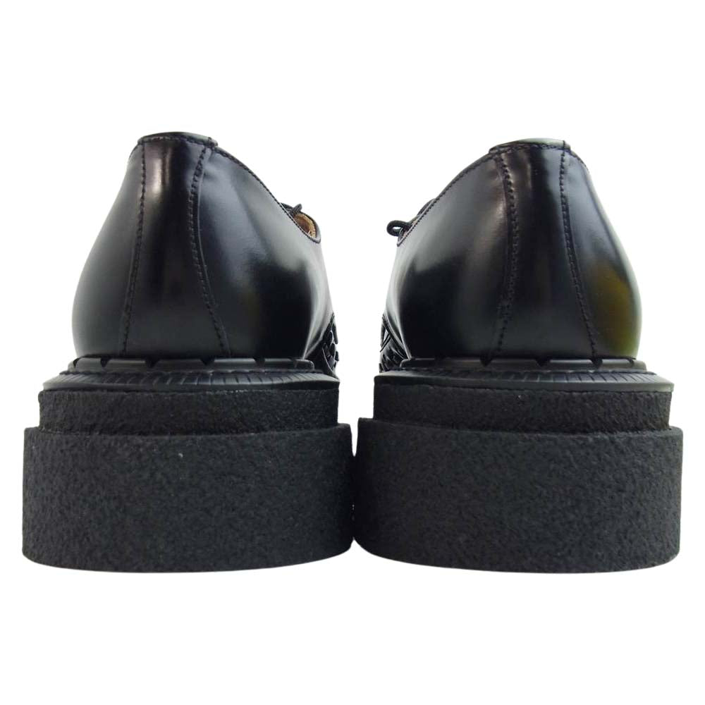Sacai サカイ 未使用品 George Cox 21-02648M Double Sole Gibson 7 ジョージコックス ダブルソール ギブソン ブラック系 7【極上美品】【中古】
