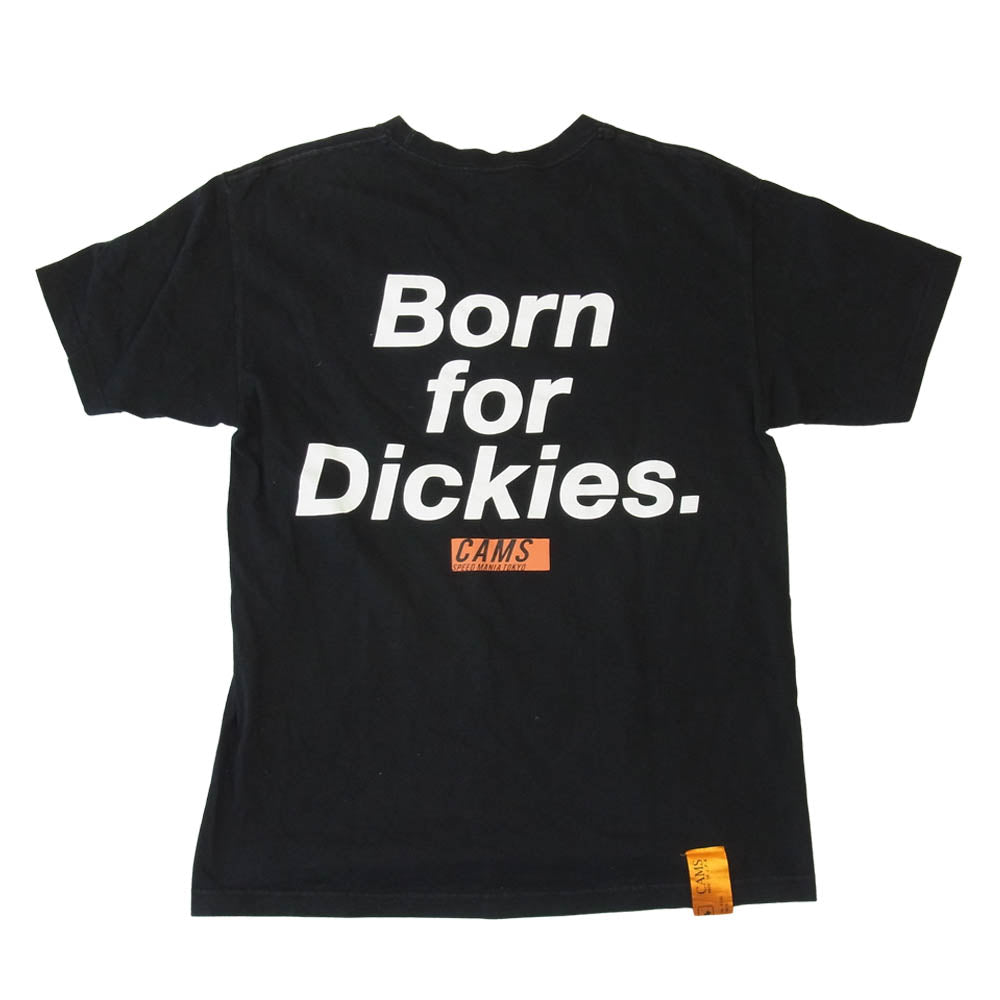 CHALLENGER チャレンジャー × SHOP SAMS サムズ CAMS Born For Dickies TEE　バックプリント Tシャツ ブラック系 M【中古】
