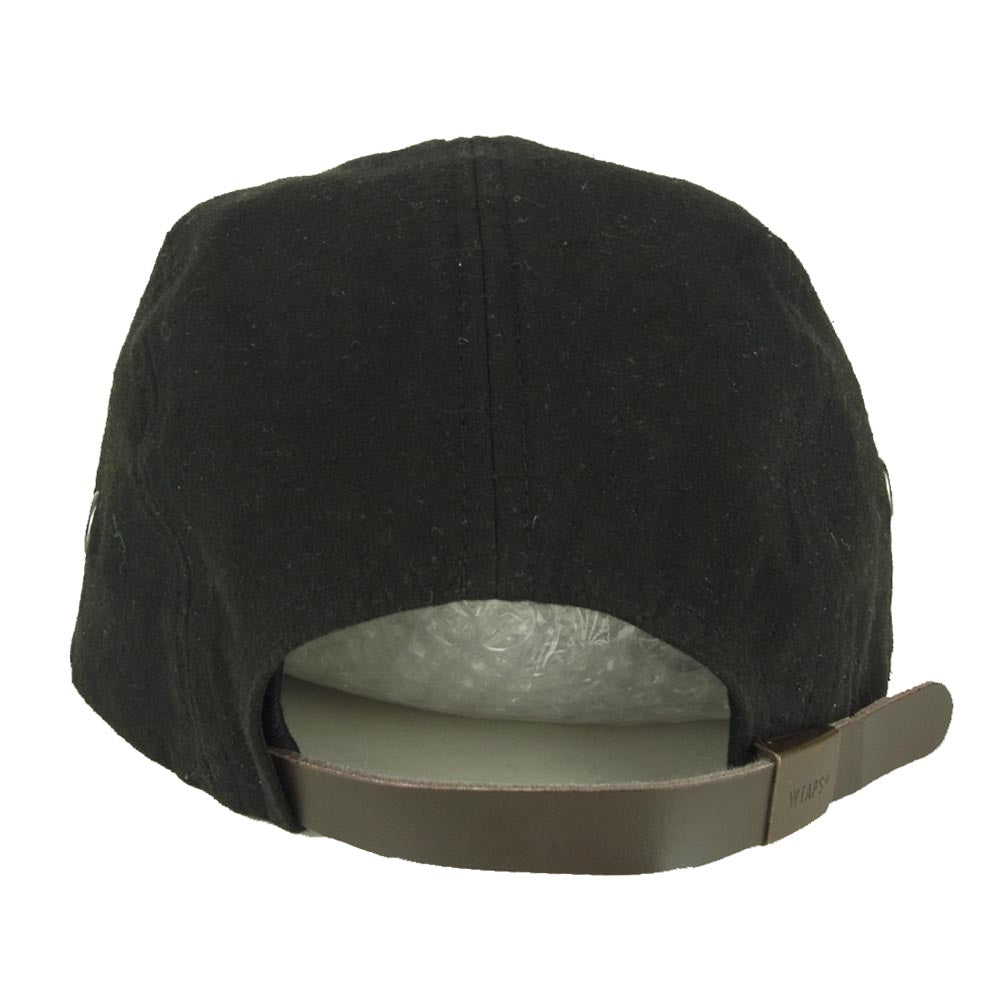 WTAPS ダブルタップス 20AW 202HCDT-HT02 T-5 CAP / NYCO . SATIN キャンプ キャップ ブラック系【中古】