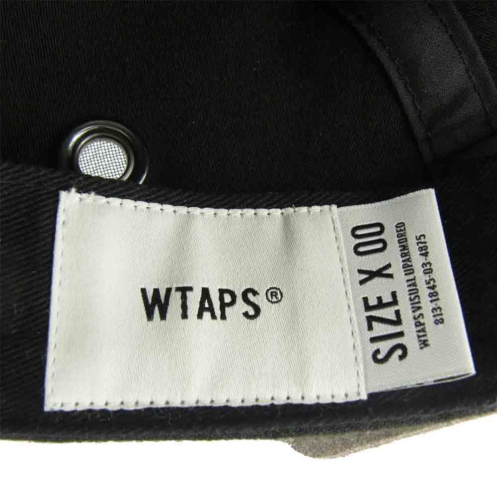 WTAPS ダブルタップス 20AW 202HCDT-HT02 T-5 CAP / NYCO . SATIN キャンプ キャップ ブラック系【中古】
