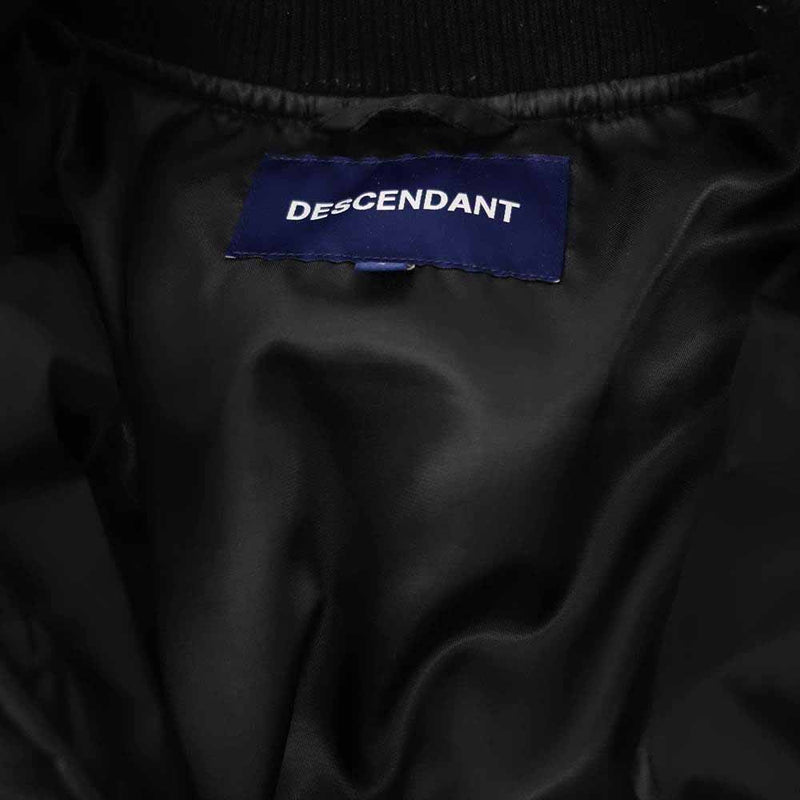 DESCENDANT ディセンダント 20AW FULTON DOWN JACKET キルティング ダウン ジャケット ブラック系 2【中古】