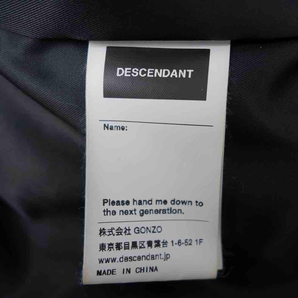 DESCENDANT ディセンダント 20AW FULTON DOWN JACKET キルティング ダウン ジャケット ブラック系 2【中古】