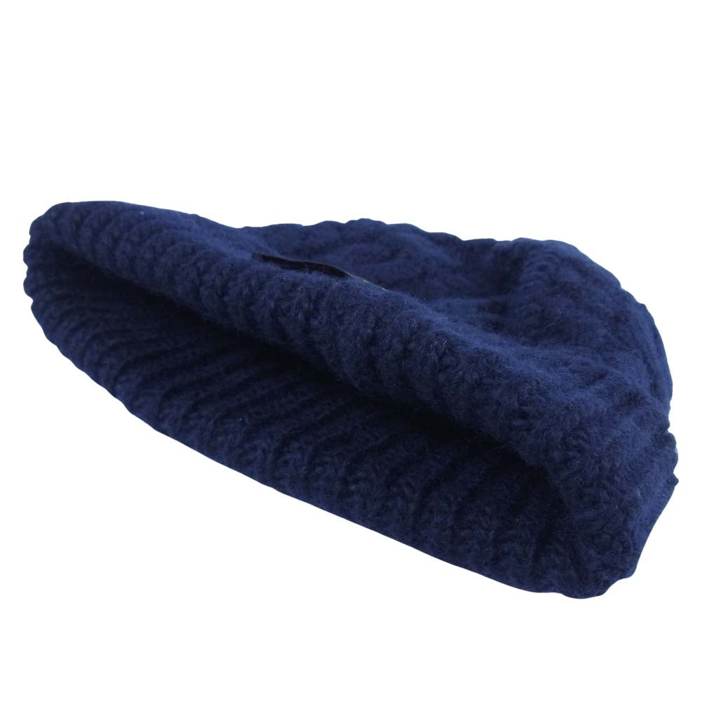 BY GLADHAND バイグラッドハンド BYGH-20-AW-G04 Islands Knit Cap ニット帽 日本製 ネイビー系 F【中古】