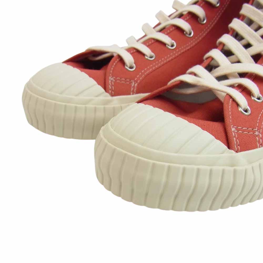 WEIRDO ウィアード KRAZY FEET ハイカットスニーカー  オレンジ系 11【中古】