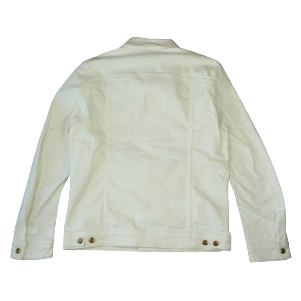 1piu1uguale3 ウノピュウノウグァーレトレ MRB185 CTU126 3rd progressive denim デニム ジャケット ホワイト系 6【美品】【中古】