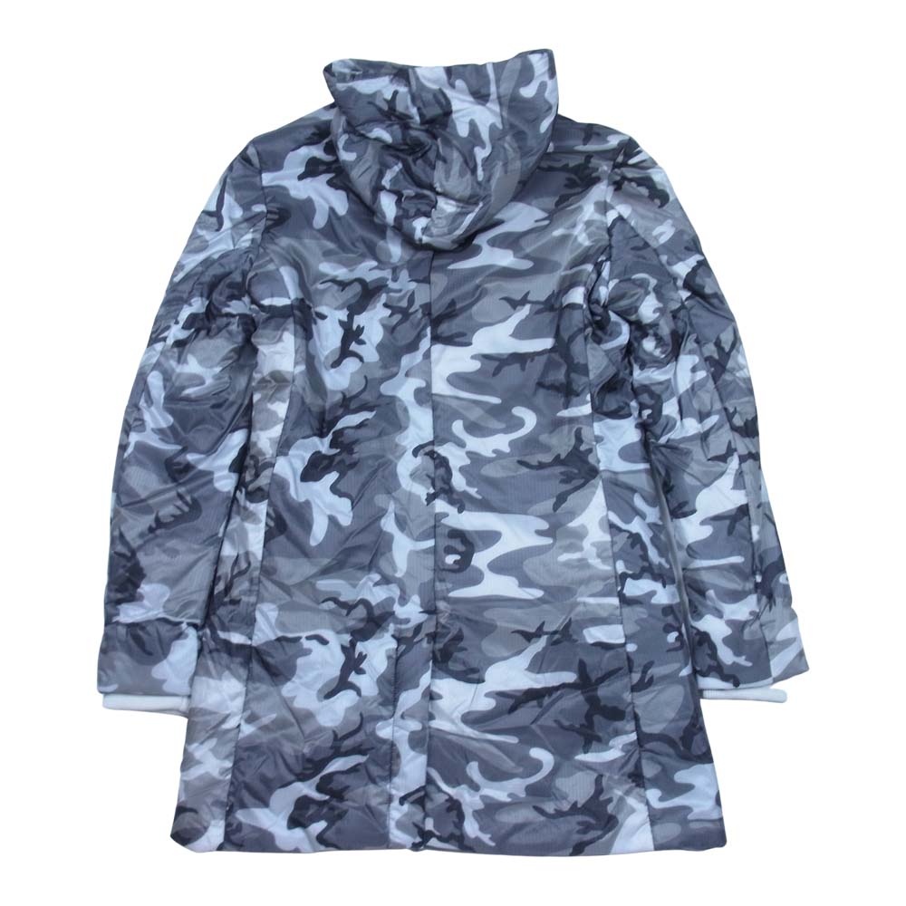 1piu1uguale3 ウノピュウノウグァーレトレ MRC105 NYN026 NEXT WRAP HOODED カモフラ ラップ フーディ ジャケット ダークグレー系 IV【美品】【中古】
