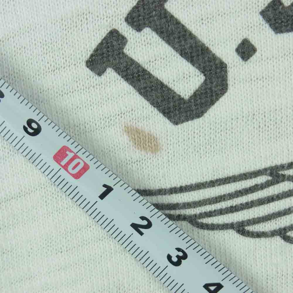The REAL McCOY'S ザリアルマッコイズ AMERICAN ATHLETIC アメリカンアスレチック プリント 半袖 Tシャツ ホワイト系 42【中古】