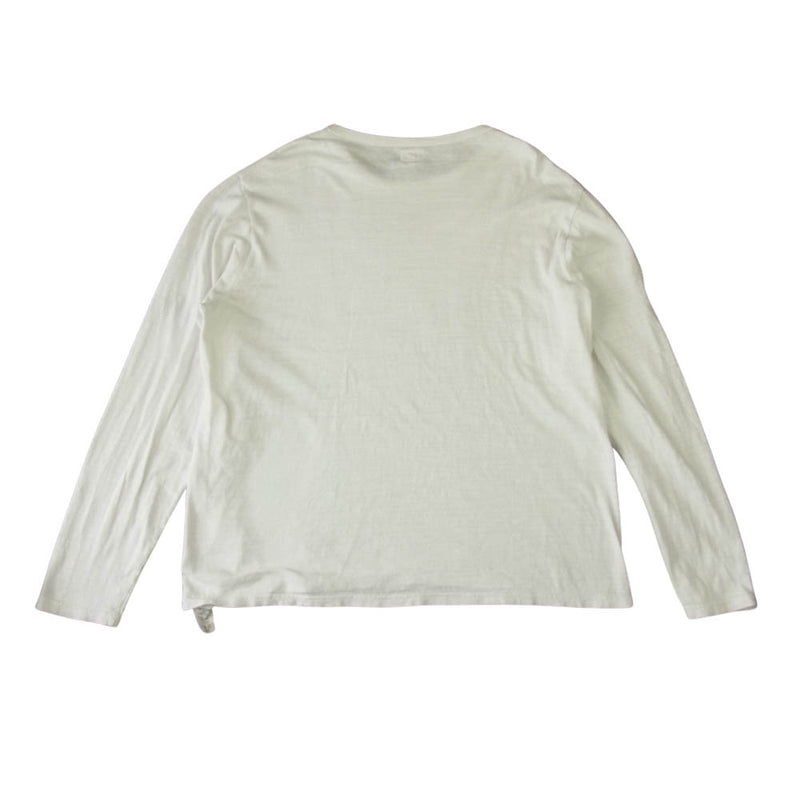 The REAL McCOY'S ザリアルマッコイズ AMERICAN ATHLETIC アメリカンアスレチック SOLID L/S TEE 無地 長袖 Ｔシャツ ホワイト系 XL【中古】