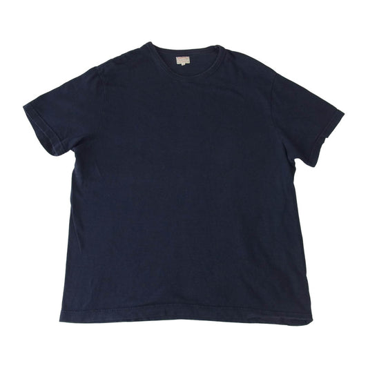 The REAL McCOY'S ザリアルマッコイズ AMERICAN ATHLETIC アメリカンアスレチック SOLID TEE 無地 Ｔシャツ ネイビー系 42【中古】