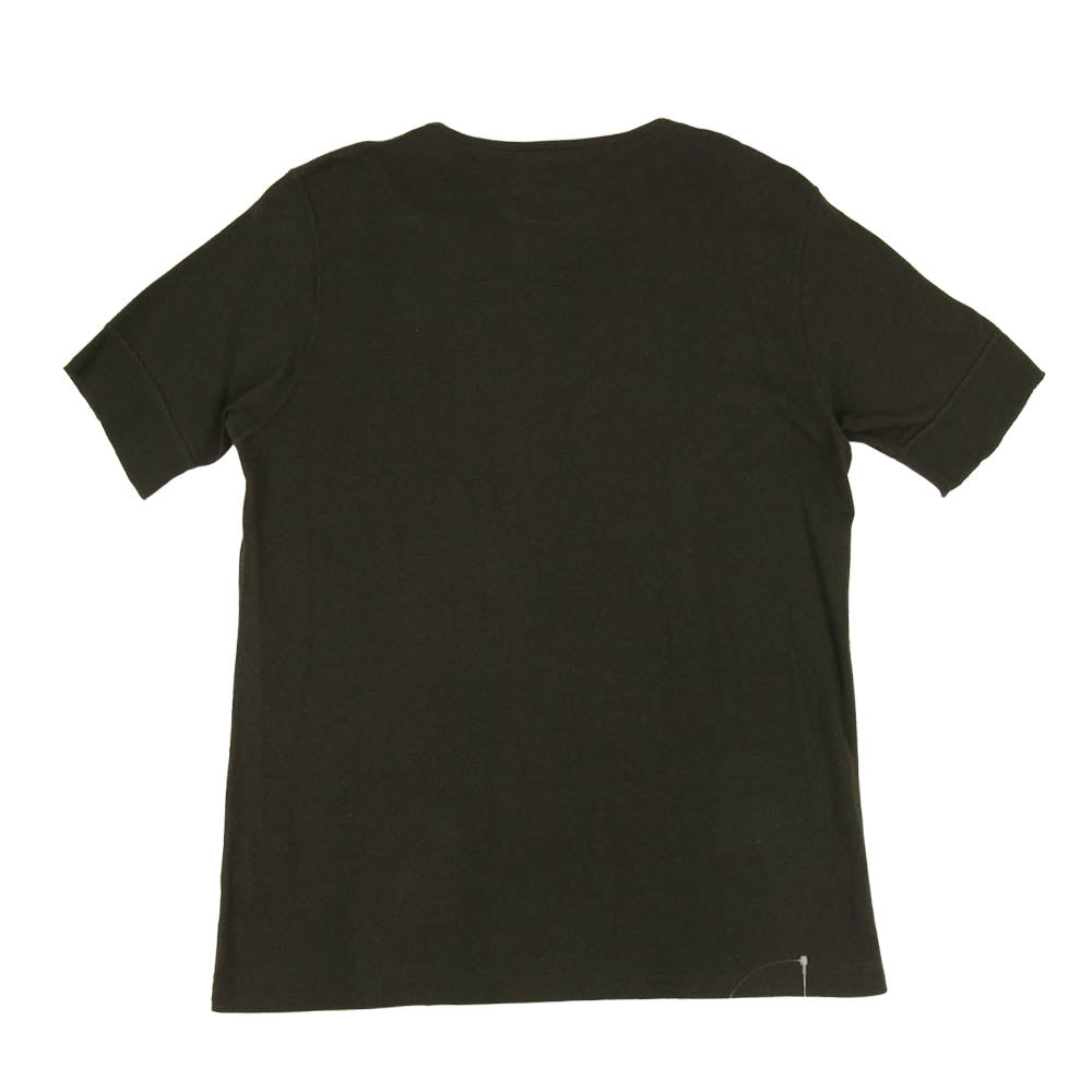 The REAL McCOY'S ザリアルマッコイズ DOUBLE DIAMOND ダブルダイヤモンド ヘンリーネック Tシャツ チャコール系 38【中古】