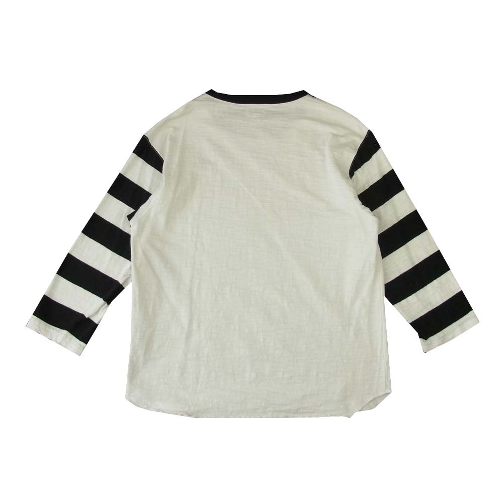 The REAL McCOY'S ザリアルマッコイズ BUCO L/S TEE ブコ 長袖 Tシャツ ホワイト系 L【中古】