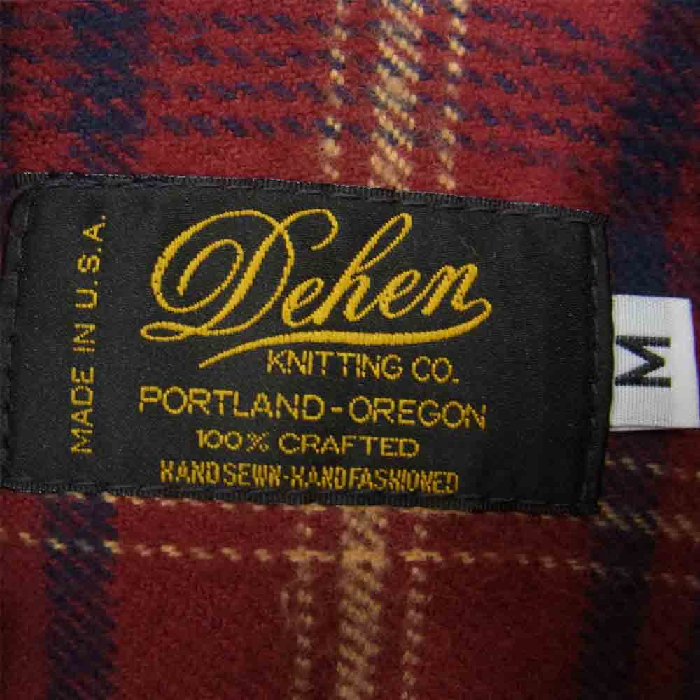 ディーエン GOOD LOOKING SHIRT L/S ペンドルトン フランネル 仕様 チェック シャツ ワインレッド系 ネイビー系 チェック M【中古】