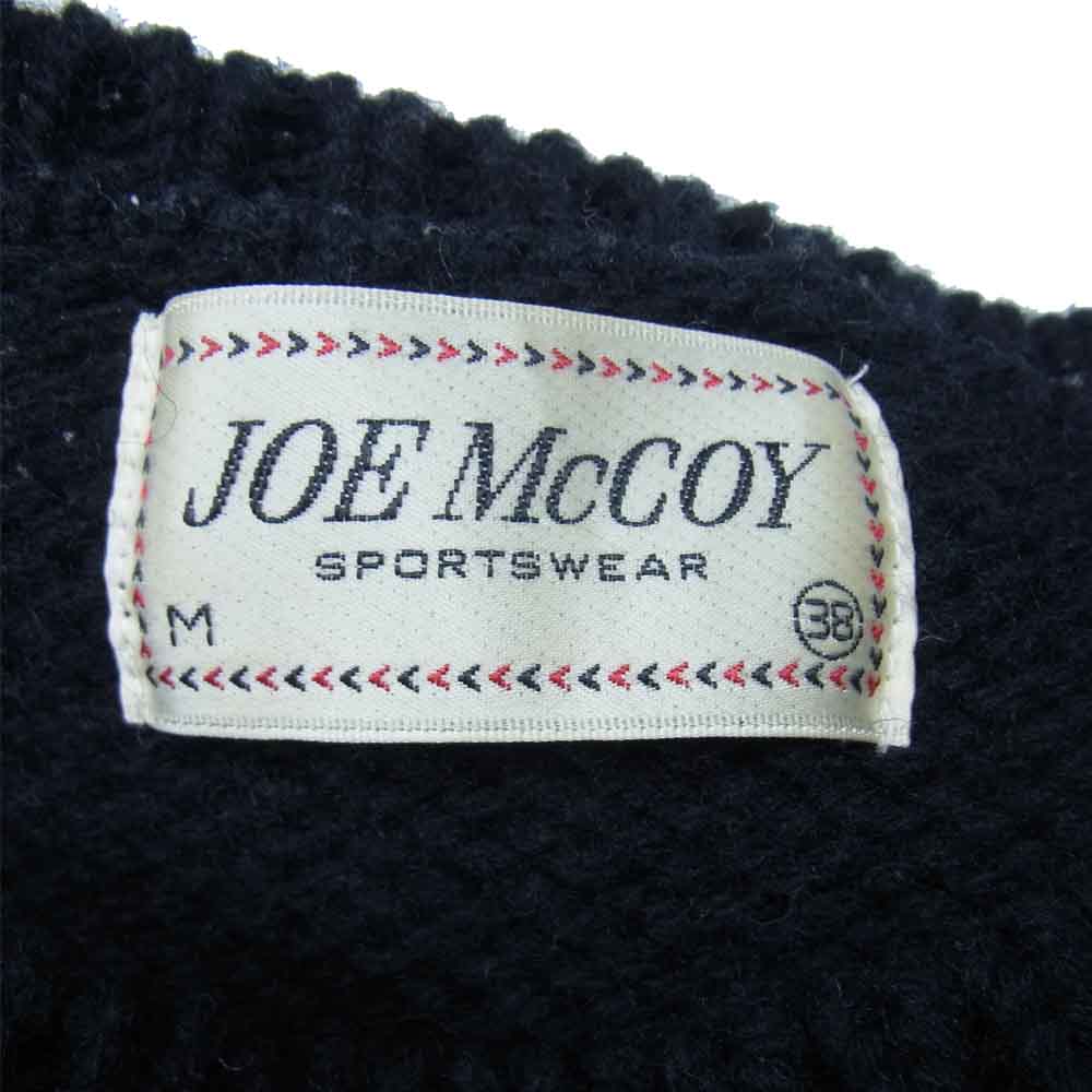 The REAL McCOY'S ザリアルマッコイズ JOE McCOY ジョーマッコイ NORDIC SWEATER ノルディック セーター ブラック系 M【中古】