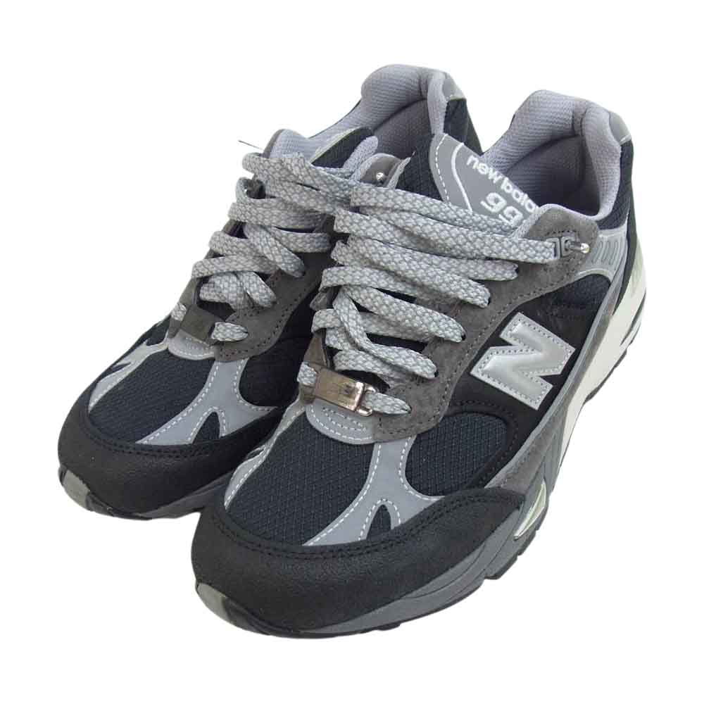 NEW BALANCE ニューバランス M991SJM 英国製 SLAM JAM スラムジャム ローカット スニーカー ブラック系 26cm【中古】