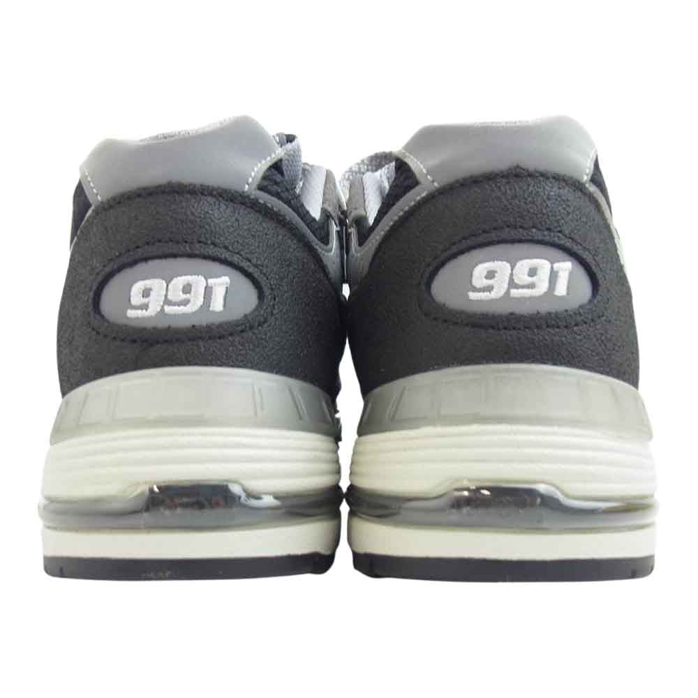 NEW BALANCE ニューバランス M991SJM 英国製 SLAM JAM スラムジャム ローカット スニーカー ブラック系 26cm【中古】