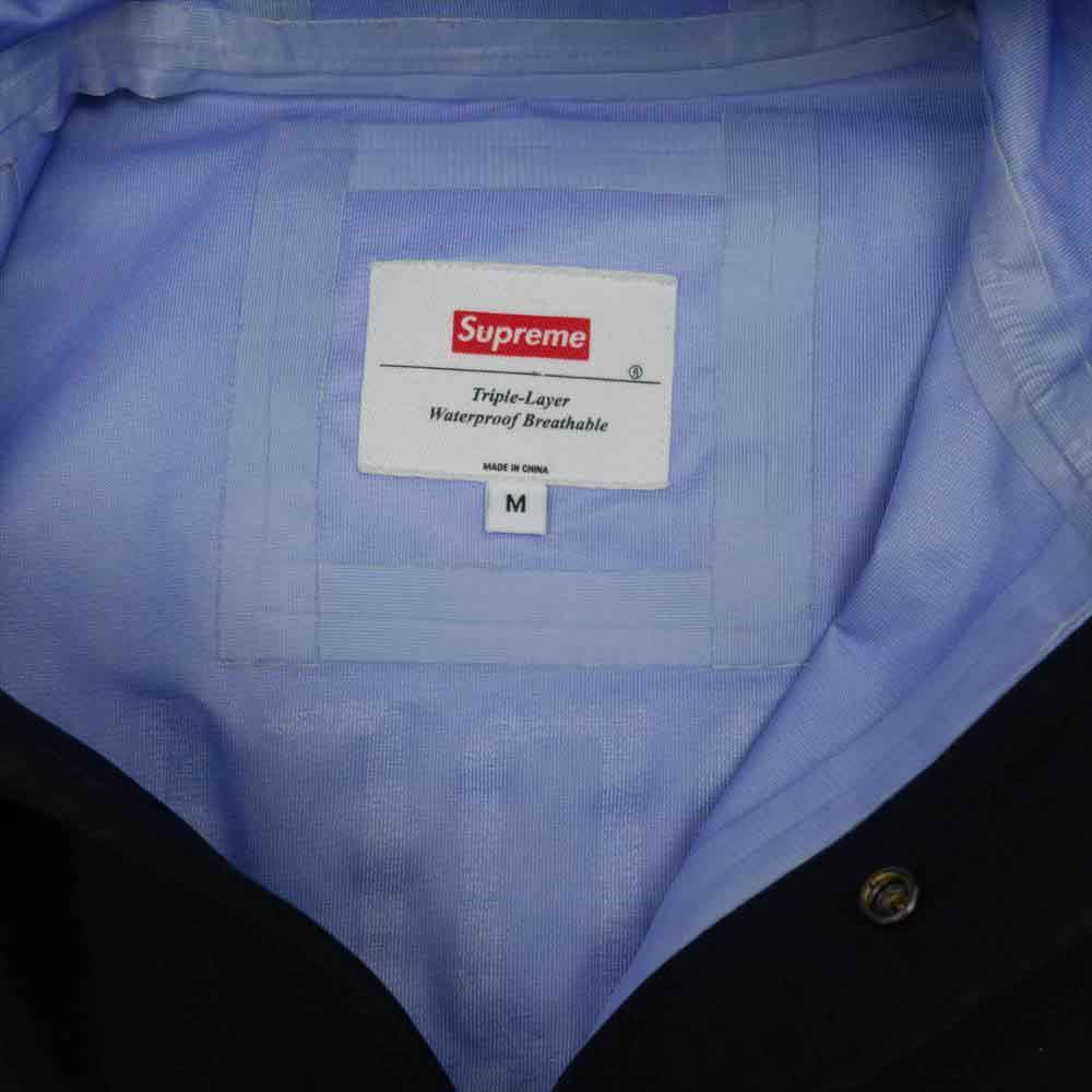 Supreme シュプリーム 13ss Taped Seam Fish Tail Parka テープド シーム フィッシュテール パーカ ジャケット ブラック系 M【中古】