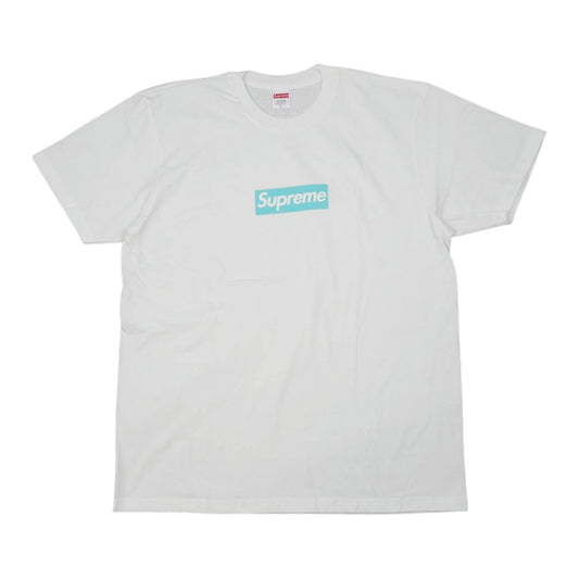Supreme シュプリーム 21AW TIFFANY&Co Box Logo Tee ティファニー ボックスロゴ ホワイト系 L【新古品】【未使用】【中古】