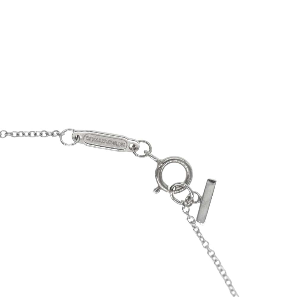 TIFFANY&Co. ティファニー K18WG Tスマイル ラージ ホワイトゴールド シルバー系【中古】