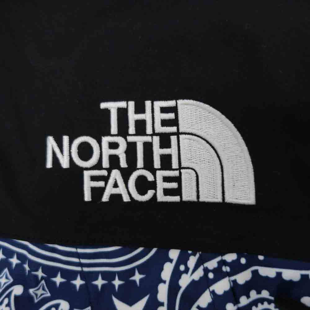 Supreme シュプリーム ノースフェイス THE NORTH FACE 14AW Bandana Mountain Parka バンダナ マウンテンジャケット ネイビー系 M【中古】