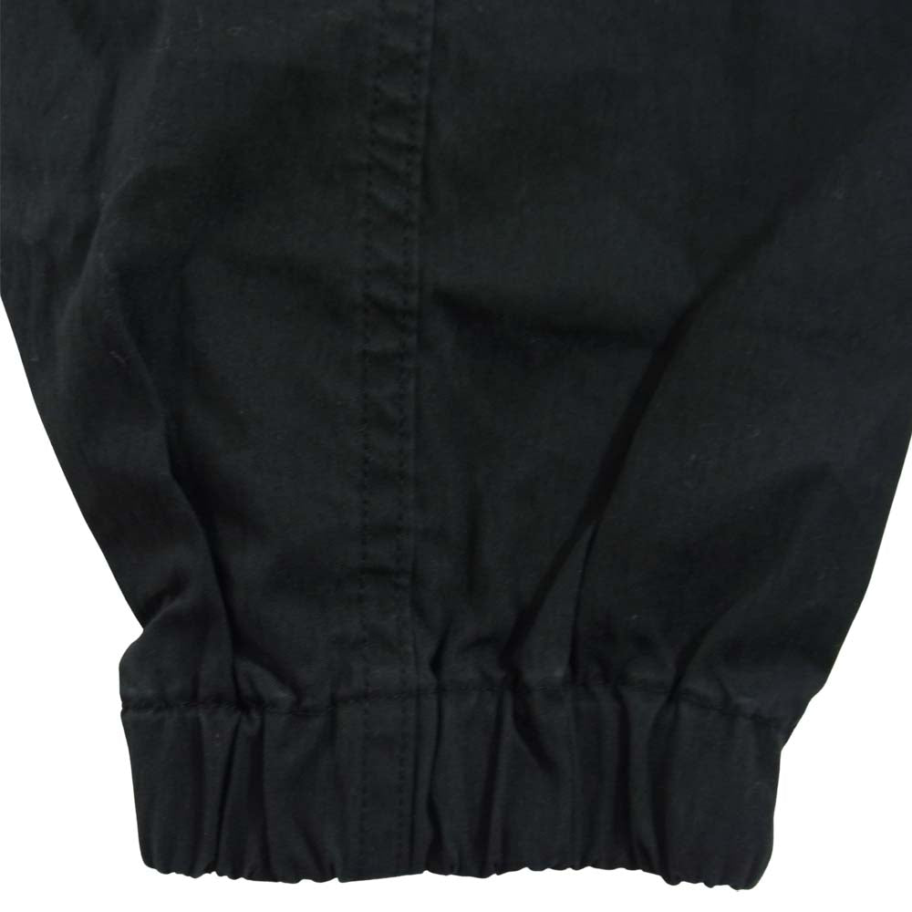 WTAPS ダブルタップス 18SS 181GWDT-PTM03 TRACKS TROUSERS. NYCO. WEATHER トラックス トラウザーズ イージー カーゴ ジョガー パンツ ブラック系 01【中古】