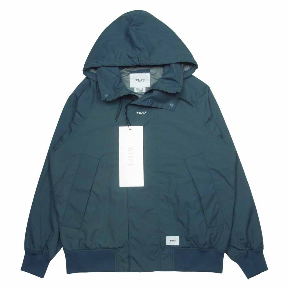 WTAPS ダブルタップス 18AW 182BRDT-JKM01 INCOM JACKET.NYLON.TUSSAH ナイロン インカム ジャケット グレー系 01【極上美品】【中古】