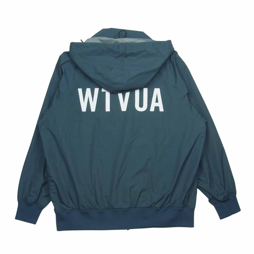WTAPS ダブルタップス 18AW 182BRDT-JKM01 INCOM JACKET.NYLON.TUSSAH ナイロン インカム ジャケット グレー系 01【極上美品】【中古】