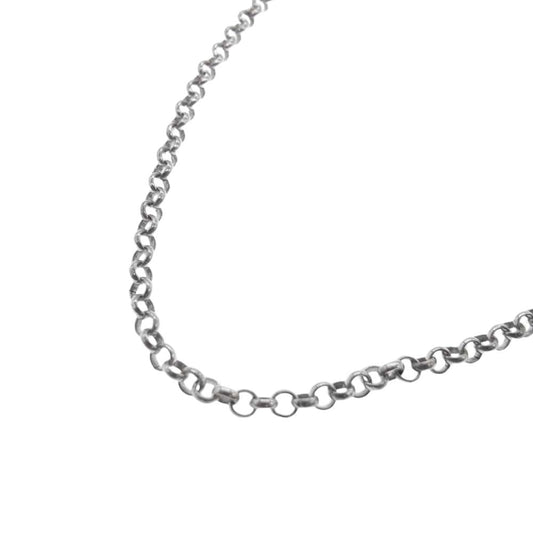 CHROME HEARTS クロムハーツ（原本無） NECKCHAIN R 16 inch ロールチェーン ネックレス シルバー系【中古】