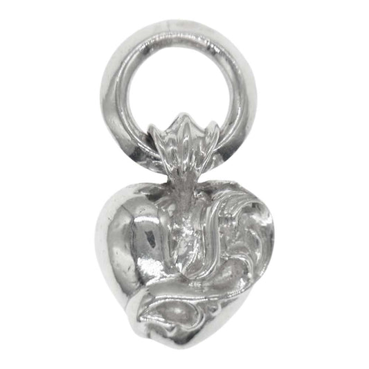 CHROME HEARTS クロムハーツ（原本無） HEART CHARM ハートチャーム ペンダントトップ シルバー系【中古】