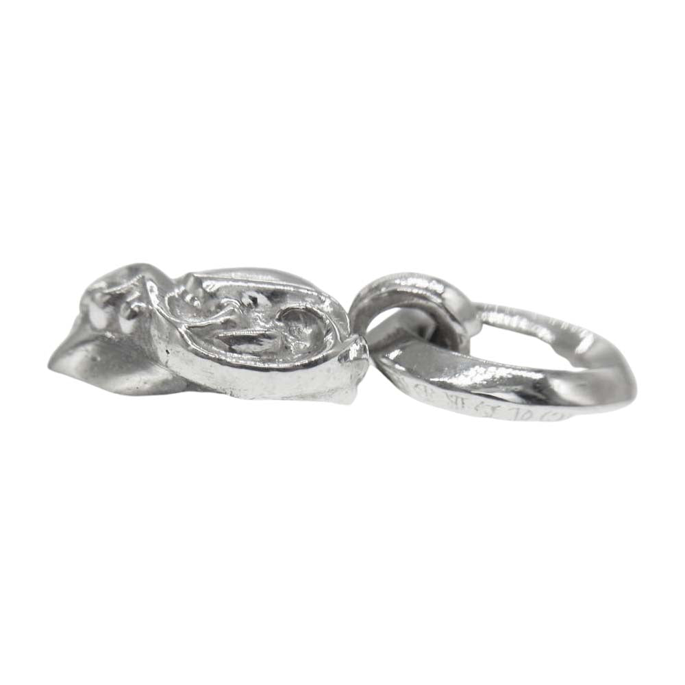 CHROME HEARTS クロムハーツ（原本無） HEART CHARM ハートチャーム ペンダントトップ シルバー系【中古】