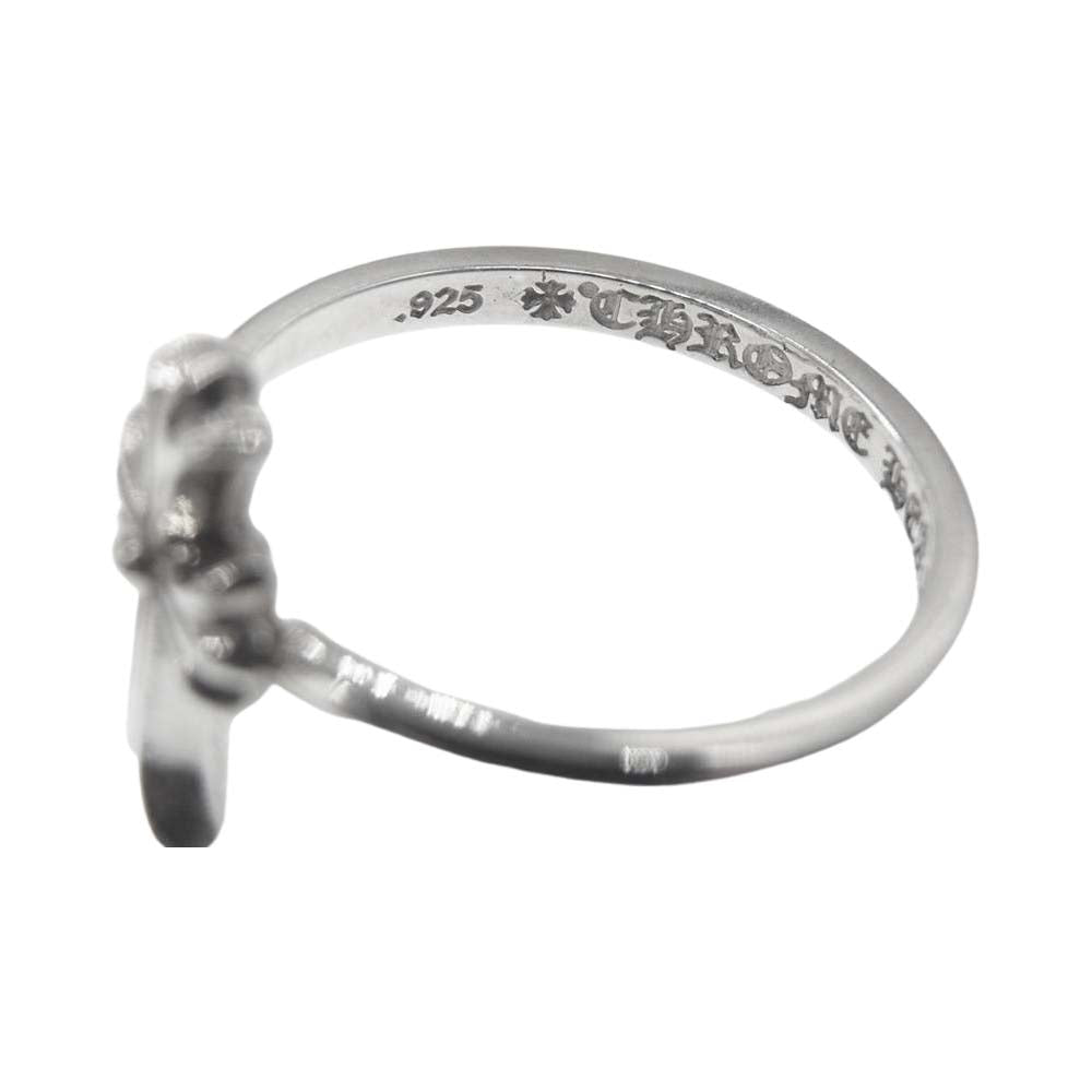 CHROME HEARTS クロムハーツ（原本無） バブルガム CHクロス リング シルバー系【中古】