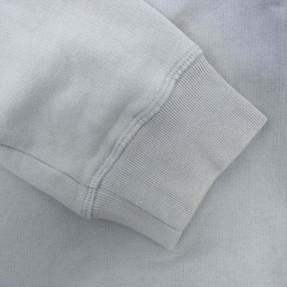 MAISON MARGIELA メゾンマルジェラ 14ライン 国内正規品 S50GU001 S25191 レザーエルボーパッチ クルーネック スウェット グレー系 44【中古】