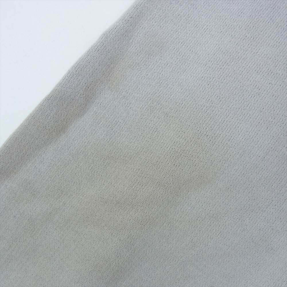 MAISON MARGIELA メゾンマルジェラ 14ライン 国内正規品 S50GU001 S25191 レザーエルボーパッチ クルーネック スウェット グレー系 44【中古】