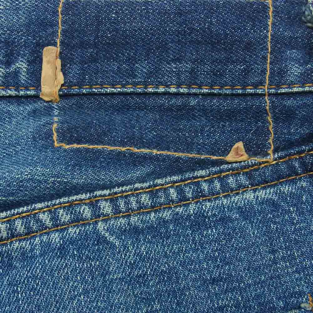 Levi's リーバイス ヴィンテージ オリジナル 501 BIGE ボタン裏刻印2 通常R デニム パンツ インディゴブルー系【中古】